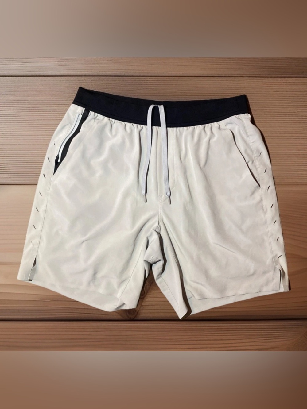 Ten Thousand Shorts Mens Medium Grey 7" Lined Performance Training